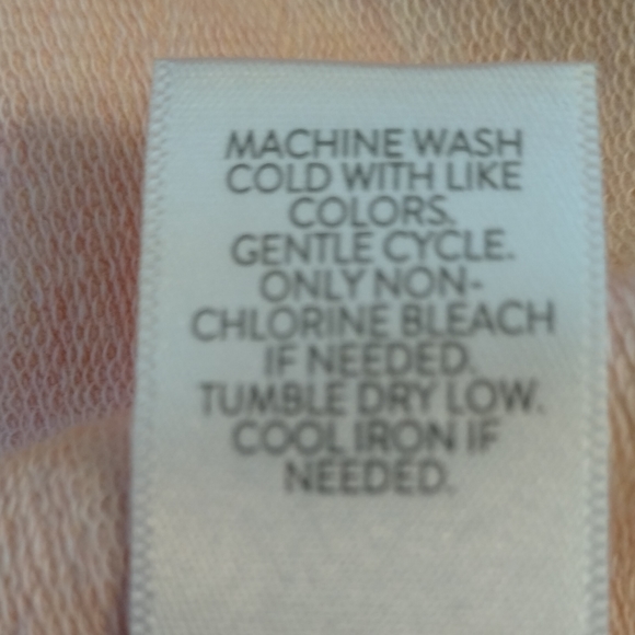 J Jill Soft Coral Dust Heather Pure Jill Harmony Rib-Trimmed Hoodie Women Size S - Picture 12 of 16